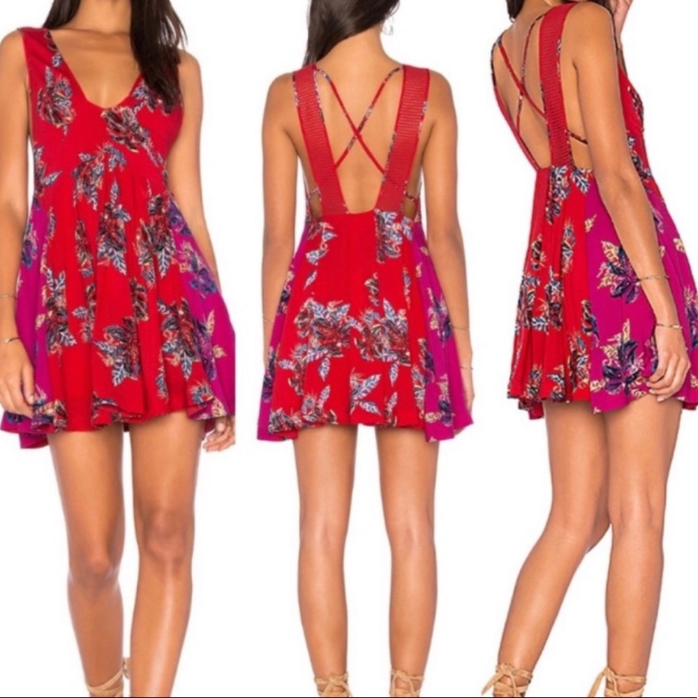 Free People Thought I Was Dreaming Floral Dress